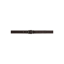 Brown Cintura No Logo Belt 241003M131012