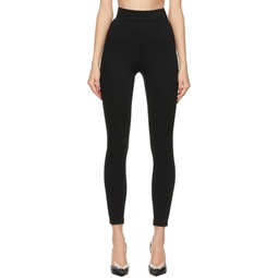 Black Viscose Leggings 202003F087014