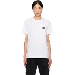 White Branded T Shirt 241003M213017