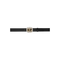 Black Crystal Belt 231003F001012