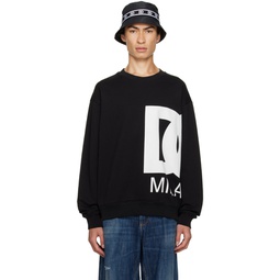 Black Milano Sweatshirt 231003M213025