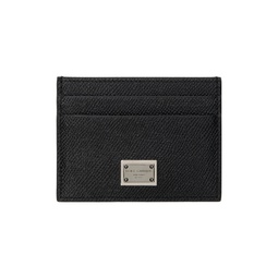 Black Plaque Card Holder 232003M163000