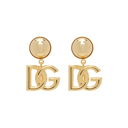 Gold DG Earrings 232003F022006