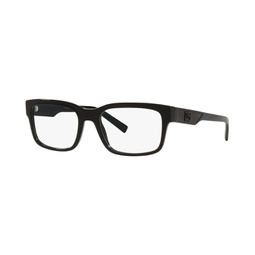 DG3352 Mens Rectangle Eyeglasses