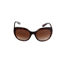 56MM Square Cat Eye Sunglasses