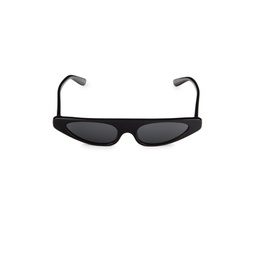 52MM Retro Reverse Cat Eye Sunglasses