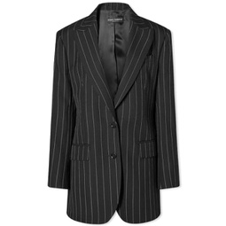 Dolce & Gabbana Striped Blazer Black