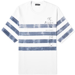 Dolce & Gabbana Marina Stripe T-Shirt White
