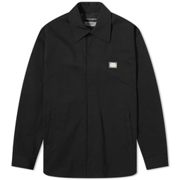 Dolce & Gabbana Plate Shirt Jacket Black