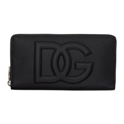Black DG Logo Wallet 241003M164016
