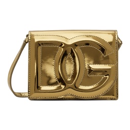 Gold Small DG Logo Bag 232003F048024