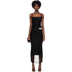Black Kim Kardashian Edition Maxi Dress 231003F055003
