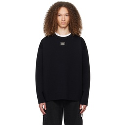 Black Sicily Sweater 241003M201005