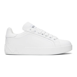 White Portofino Sneakers 241003M237045