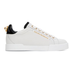 White Portofino Sneakers 232003F128016