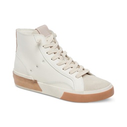 Womens Zohara High-Top Lace-Up Sneakers