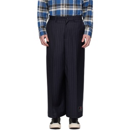 Black Tailored Trousers 241038M191004