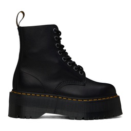 Black 1460 Pascal Max Leather Platform Boots 241399F113001