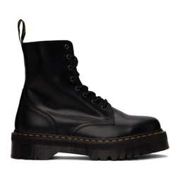 Black Polished Jadon Boots 221399M225085