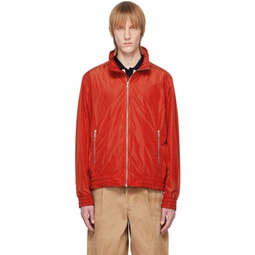 Red Hooded Jacket 231358M180003