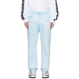Blue Faded Jeans 231358M186007