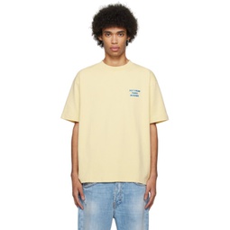 Yellow Le T-Shirt Slogan T-Shirt 241572M213010