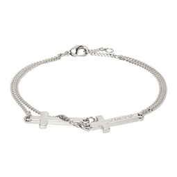 Silver Jesus Bracelet 241148M142008