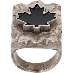 Silver Funky Ring 231148M147008