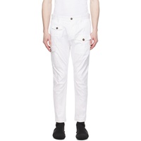 White Sexy Cargo Pants 241148M188003