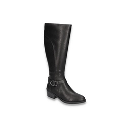 Easy Street Womens Luella Casual Tall Boot - Black