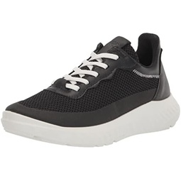 ECCO Womens Ath-1fw Summer Leather Mesh Sneaker