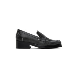 Black Latta Loafers 232830F121001