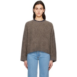 Taupe Poet Sweater 231830F096000