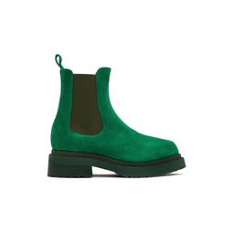 Green Mike Chelsea Boots 222830M223005