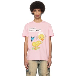 Pink Goat T Shirt 241830M213007