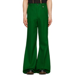 Green Mega Trousers 231830M191001
