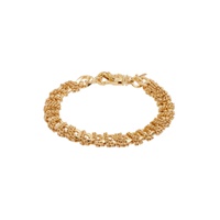 Gold Small Entwined Bracelet 232883M142027