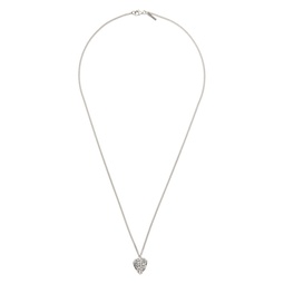 Silver Small Heart Necklace 232883M145049