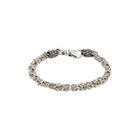 Silver Byzantine Chain Bracelet 232883M142017