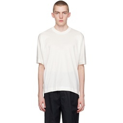 Off White Embroidered T Shirt 241951M213009