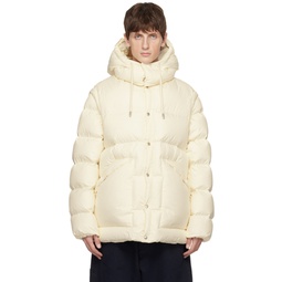 Off White Quilted Down Jacket 232951M178006