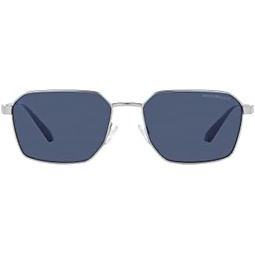 EMPORIO ARMANI(エンポリオアルマニ) Mens Ea2140 Rectangular Sunglasses