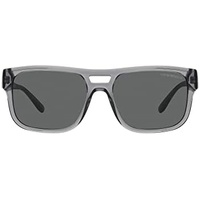 EMPORIO ARMANI(エンポリオアルマニ) Mens Ea4197f Low Bridge Fit Rectangular Sunglasses