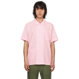 Pink Patch Pocket Shirt 241175M192028