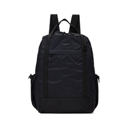Black Ripstop Backpack 232175M166001