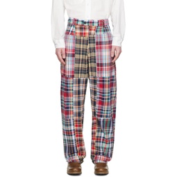 Multicolor Carlyle Trousers 241175M191011