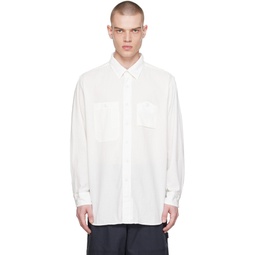 White Work Shirt 241175M192013