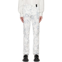 White Oliver Jeans 231641M186000