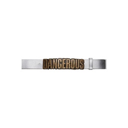 Silver Dangerous Belt 241260M131009