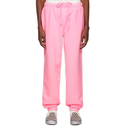 Pink Two Pocket Sweatpants 232260M190000